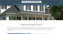 Desktop Screenshot of ecohus.se